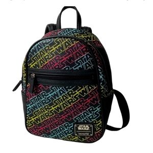 Loungefly Star Wars logo mini backpack DAMAGE
